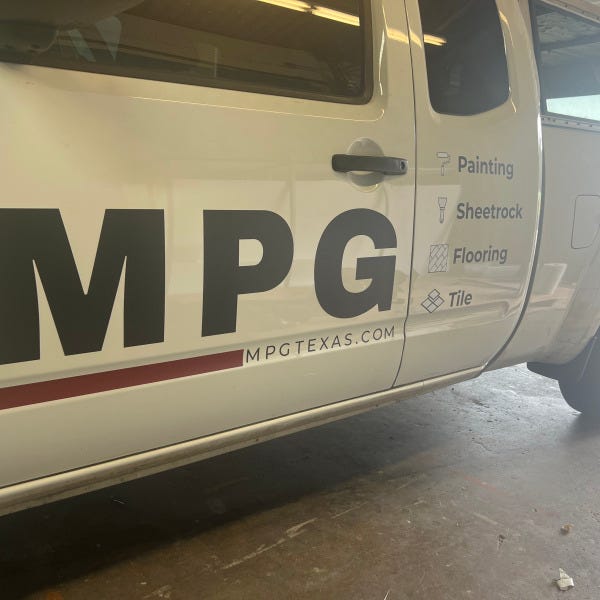 MPG vehicle graphics
