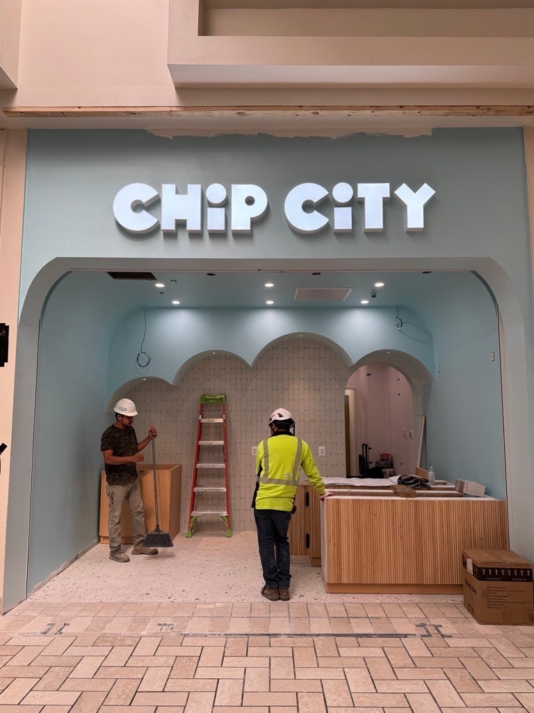 Sweet news at Tysons Corner! Brand New Channel Letter Signs for Chip City