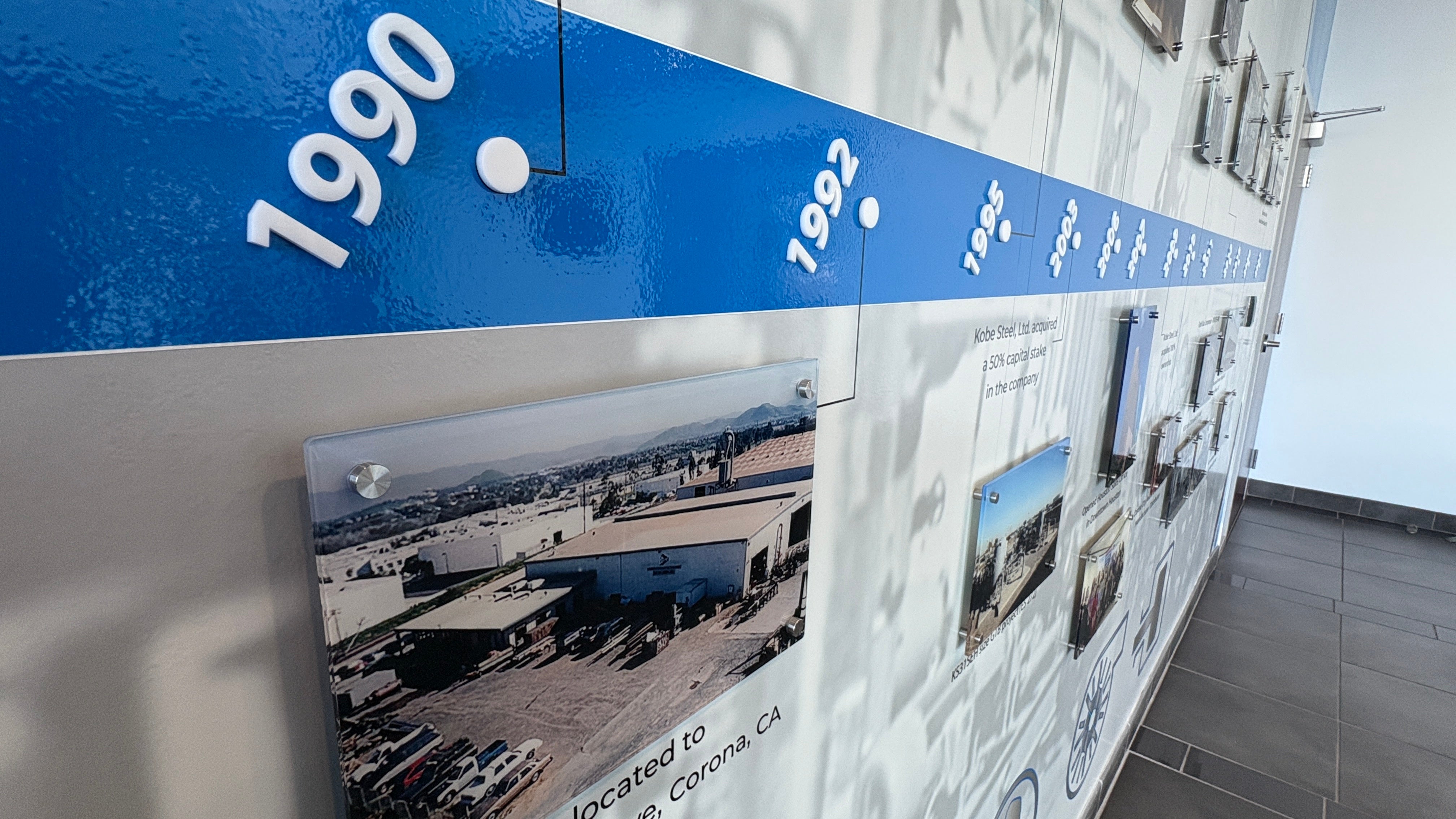 Kobelco 35th Anniversary Wall Mural
