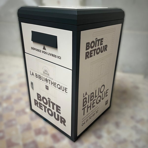 Bibliotheca - Covering vinyle – Boîtes à livres