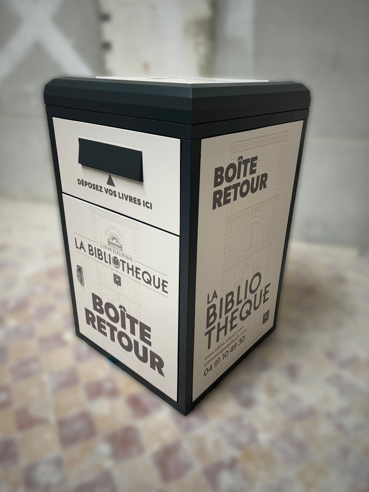 Bibliotheca - Covering vinyle – Boîtes à livres