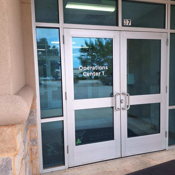 Security State Bank and Trust_Window Drive Thru Graphics_Window Vinyl_Operation 1