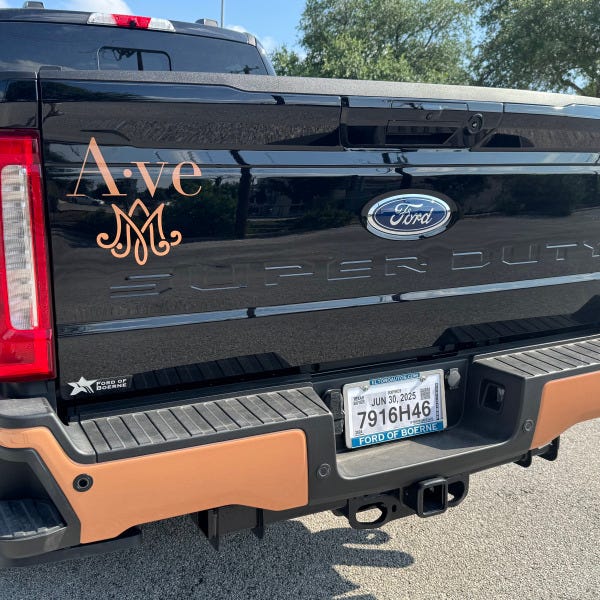 A ve_Ranch Vineyard_Truck Graphics_Rear