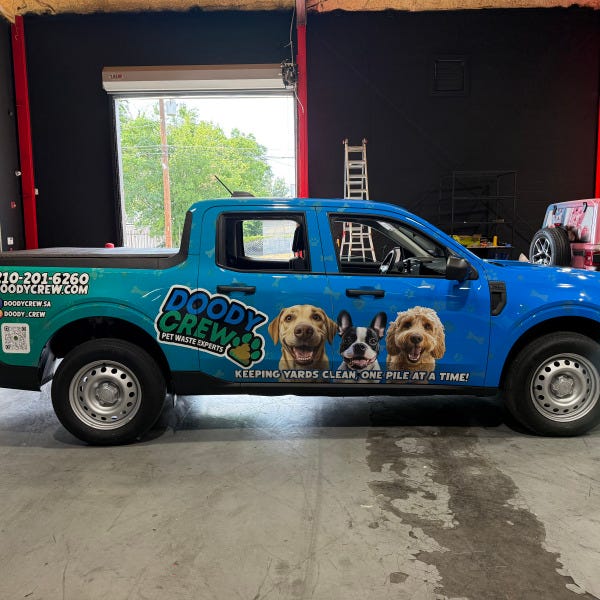 Doody Crew_Full Truck Wrap_Passenger Side
