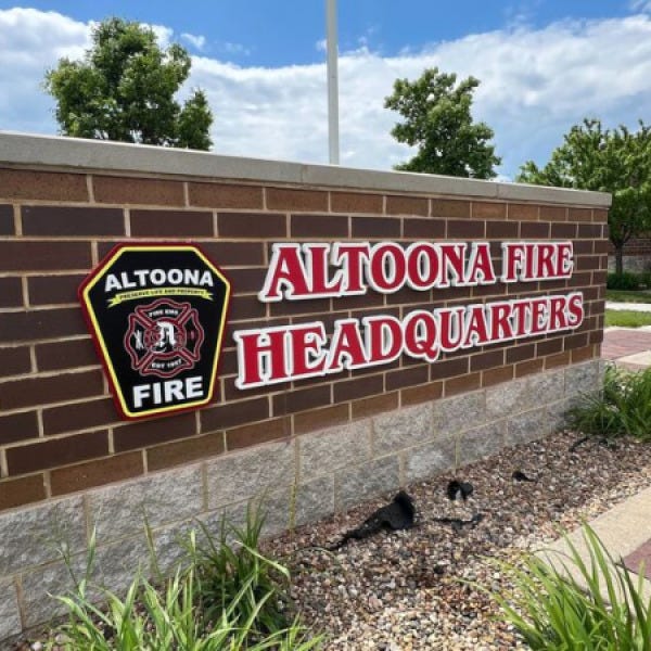 Ankeny- Altoona Fire Dept Monument Sign