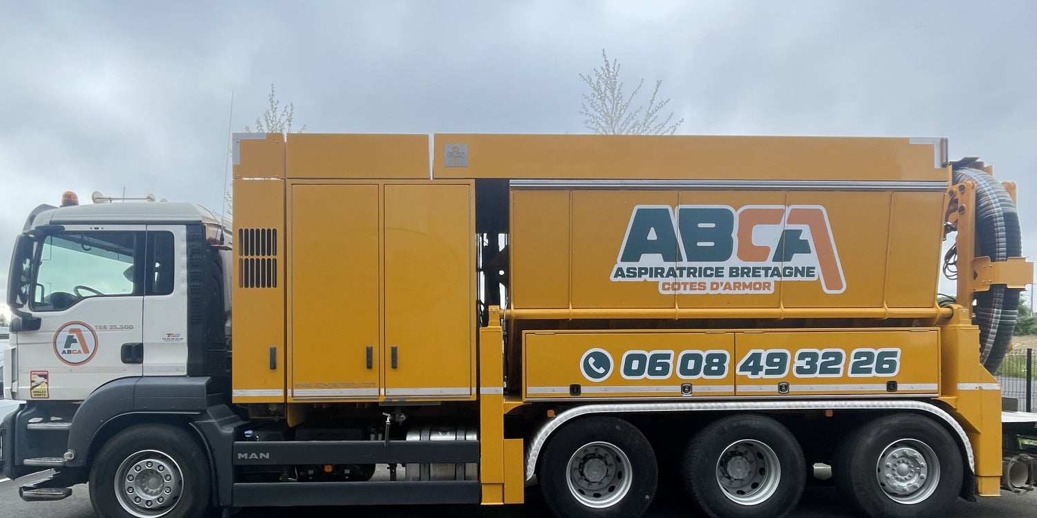 Lettrage camion