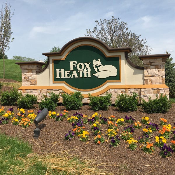 monument sign
