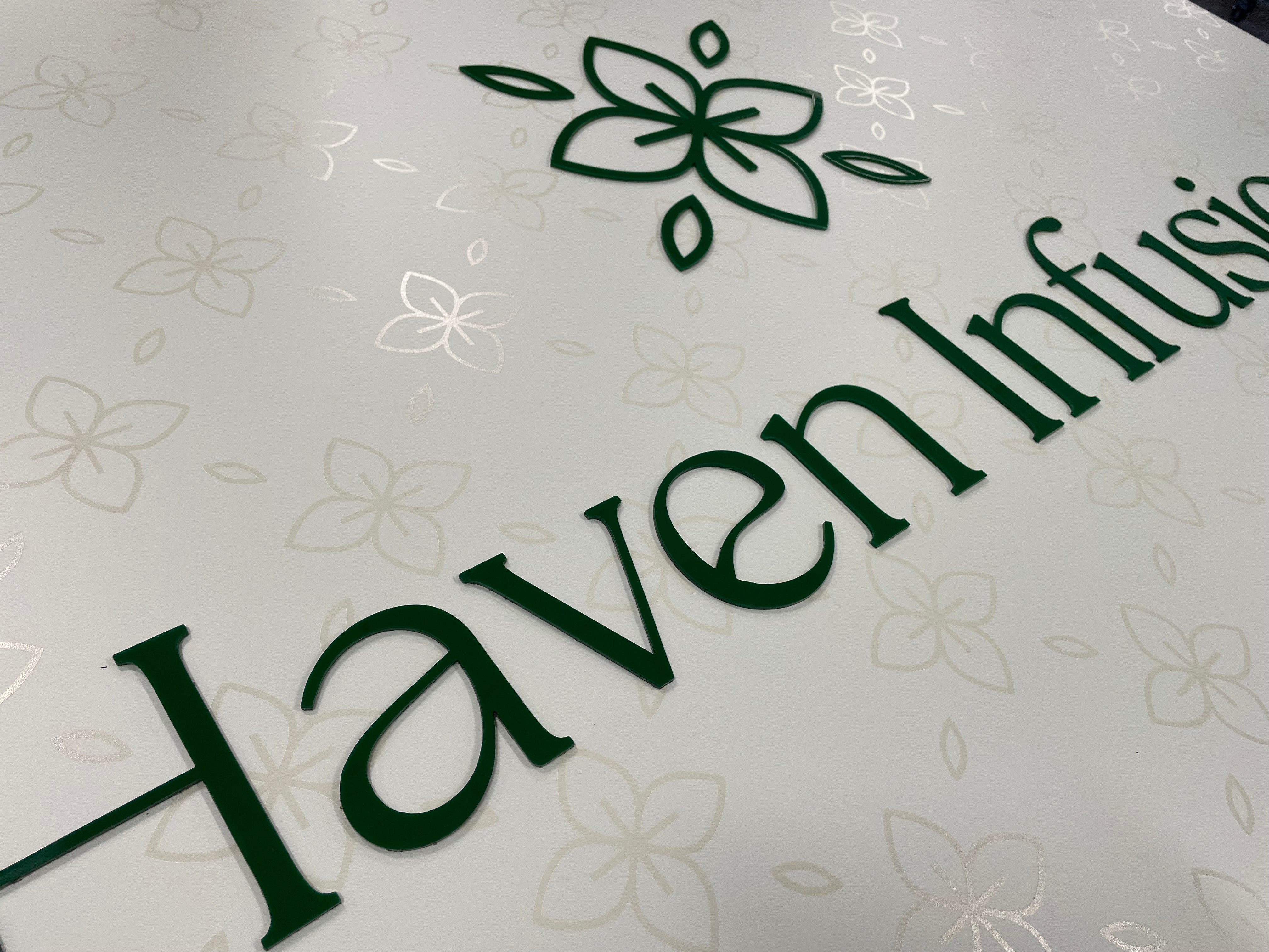 Crafting a Stunning Sign for Haven Healthcare
