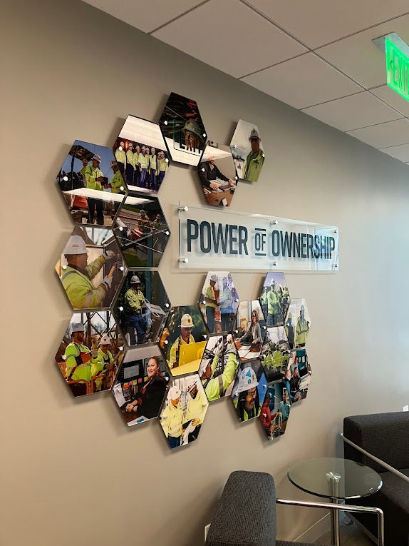 Custom Interior Lobby and Reception Signs