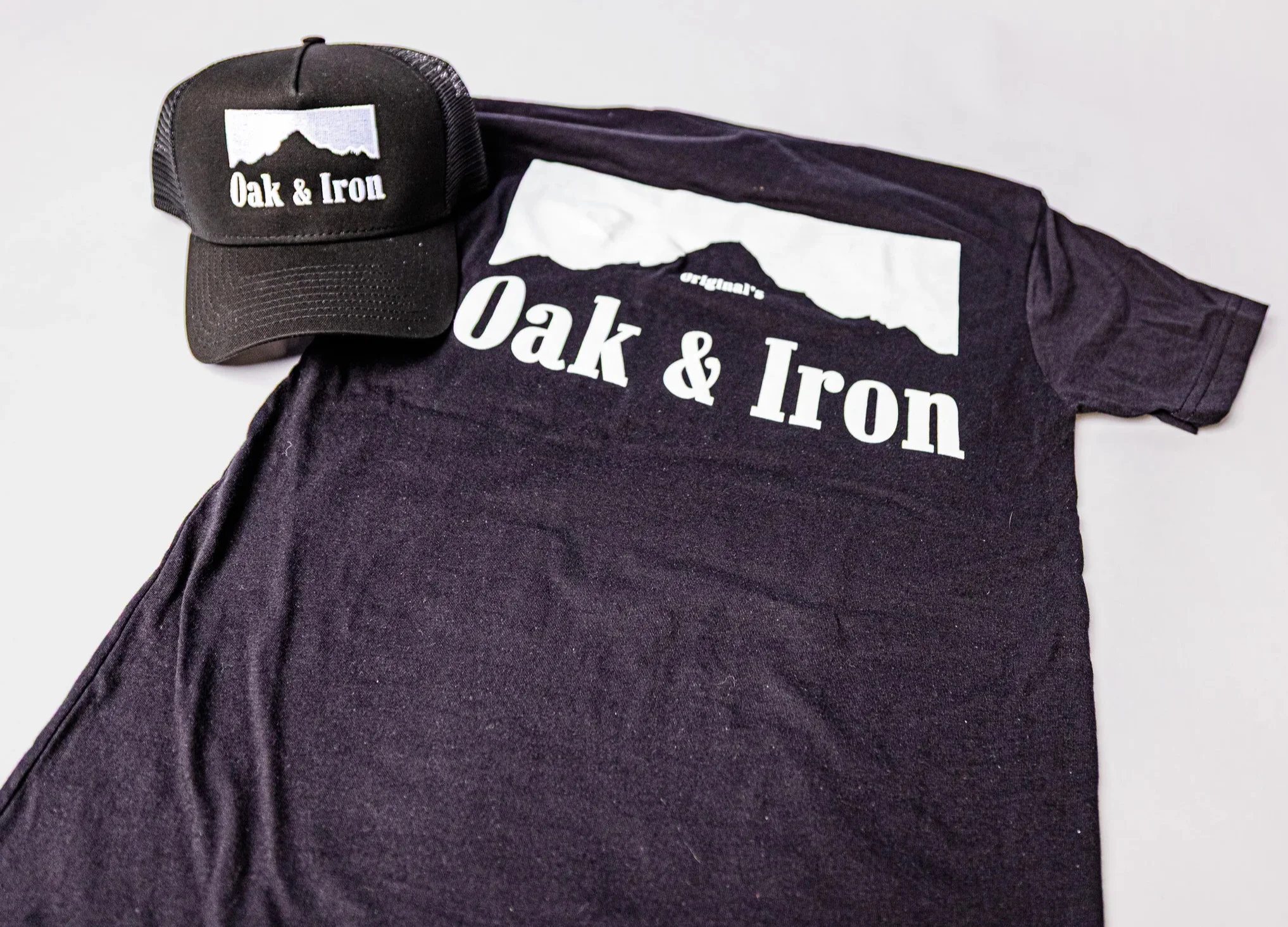 Oak & Iron T-Shirt and Trucker Cap