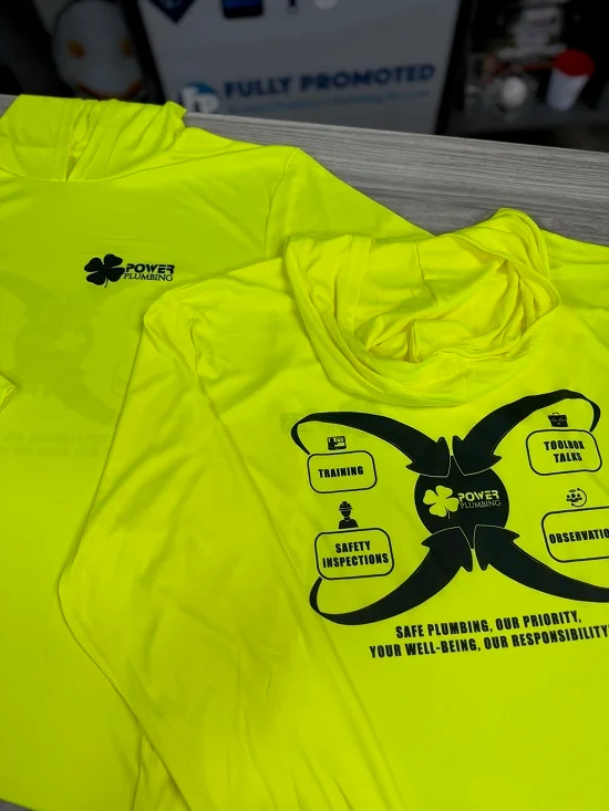 Turning Wrenches & Heads — Branded Neon Gear That Pops!