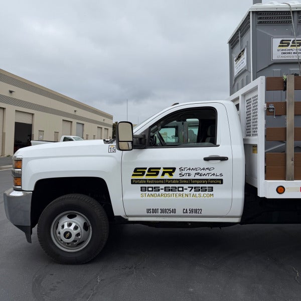 Fleet vehicle branding for site rentals company SSR