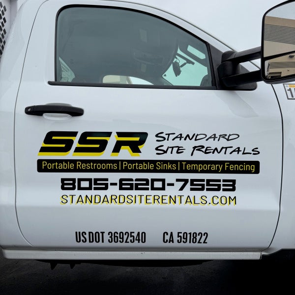Fleet Vehicle Graphics for Standard Site Rentals – Custom Contour Cut by Signarama