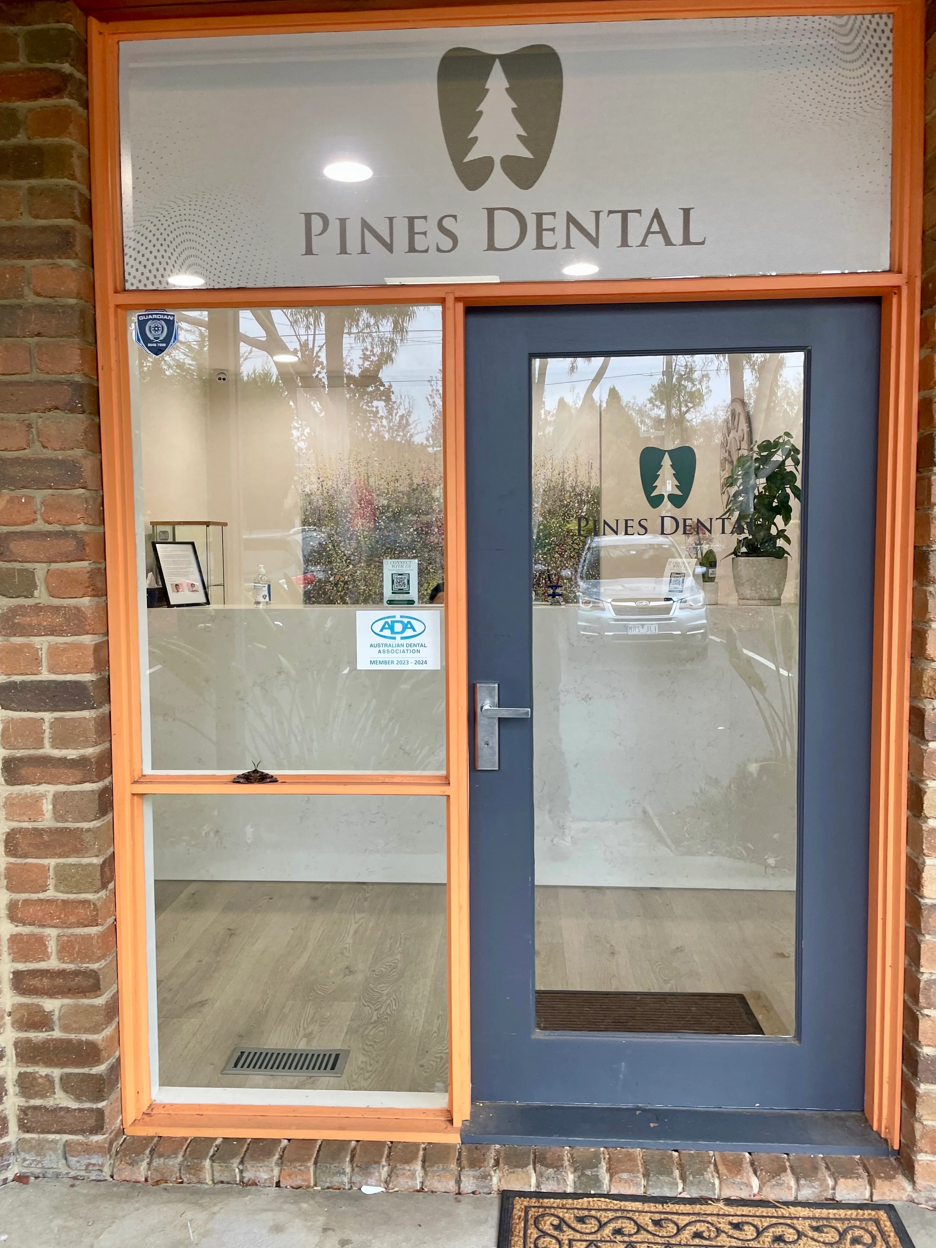 Lightbox, One Way Vision & A-Frame - The Pines Dental Centre - Templestowe VIC.
