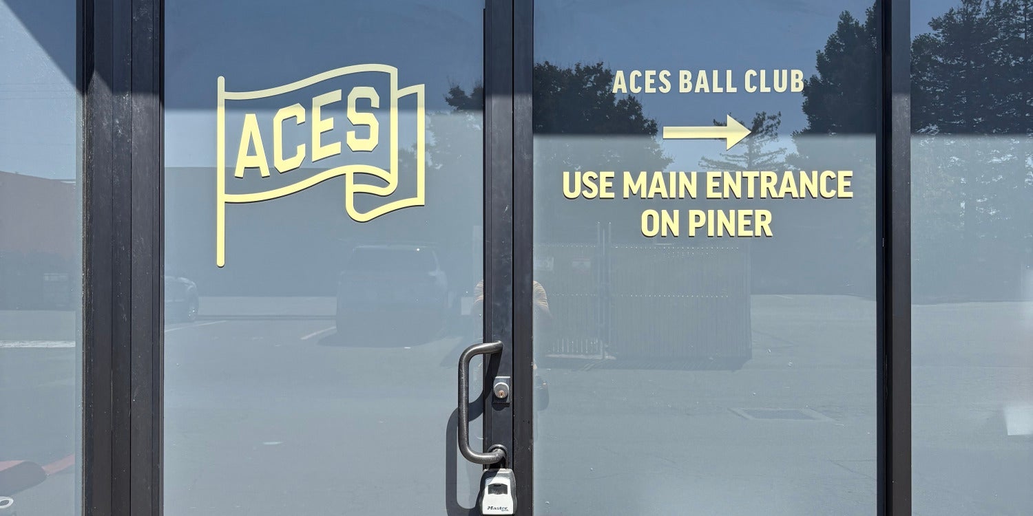 Vinyl Window Lettering