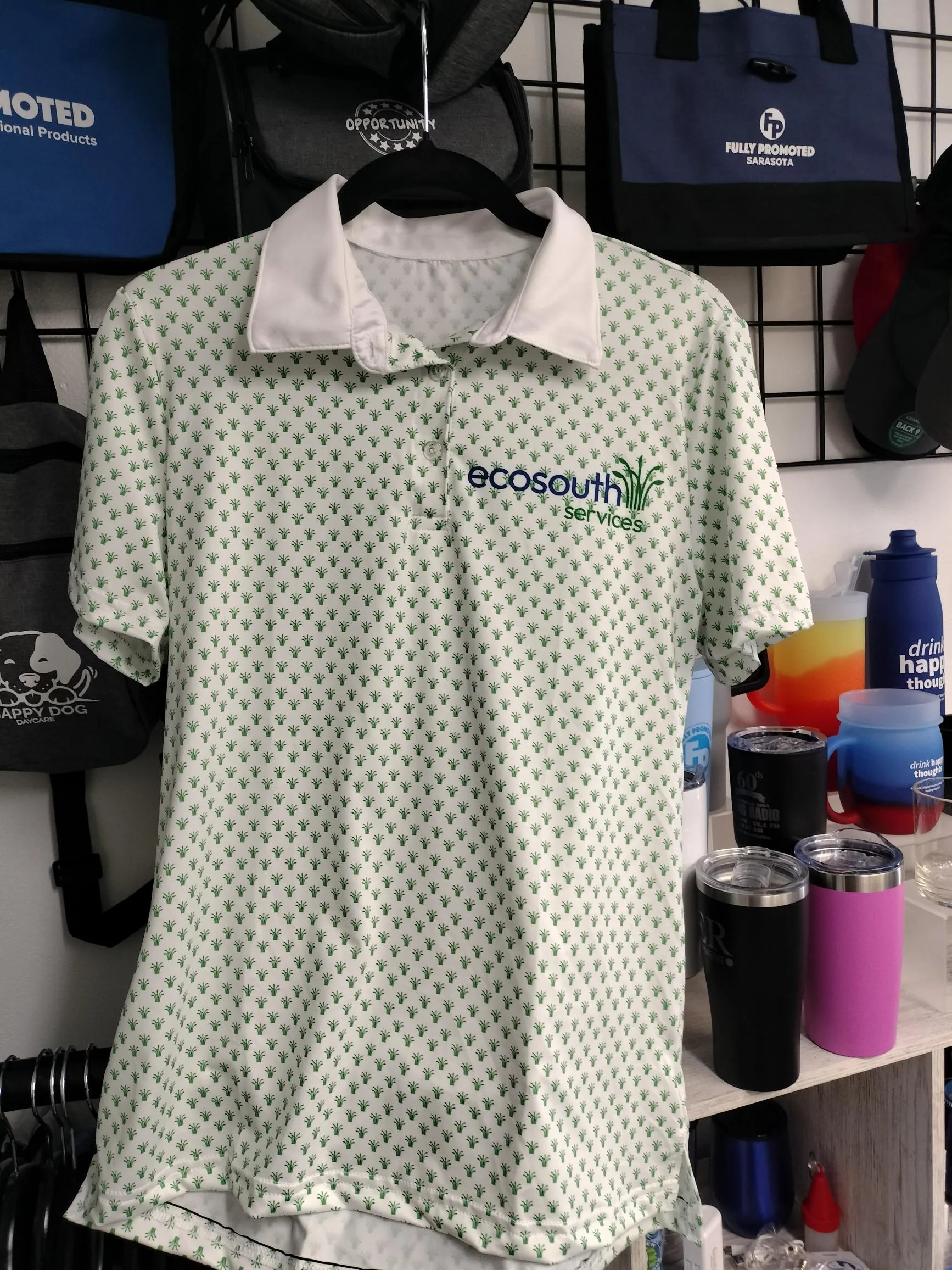 Custom Branded Golf Polo for Eco South Services