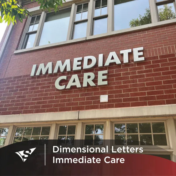 Immediate Care Center Gets Fresh Dimensional Letters