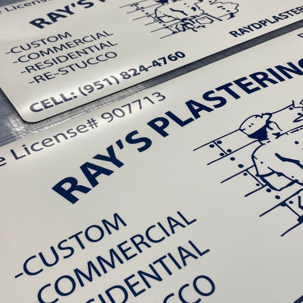 Ray's Plastering Vehicle Magnets