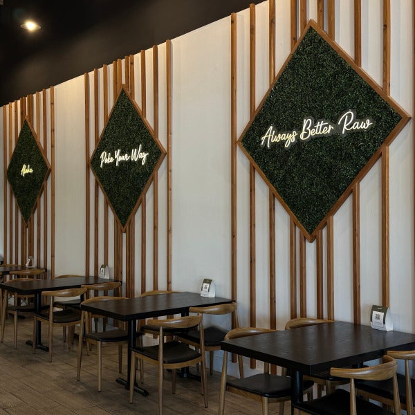 Fresh Signage for a Fresh Restuarant: Poke Lounge Signage Package