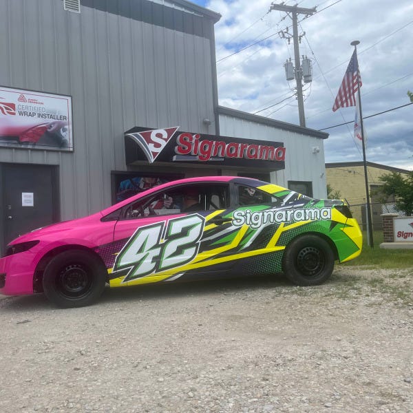 Signarama Racecar