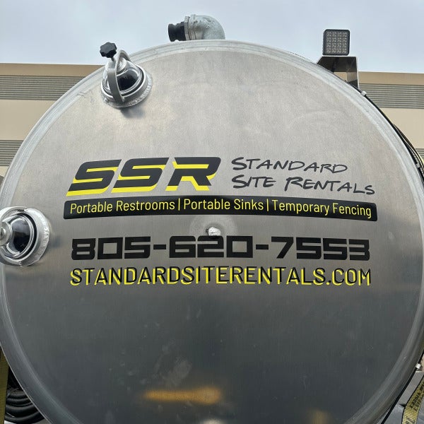 Custom Contour Cut Vinyl Signage for Standard Site Rentals
