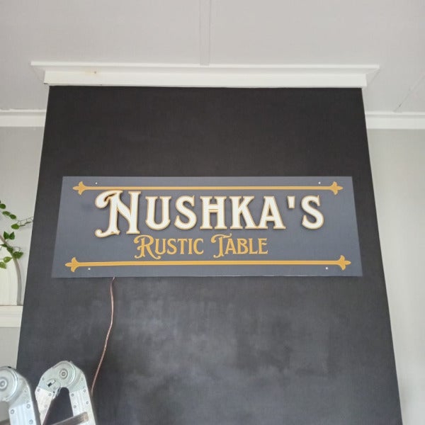 A Touch of Charm for Nushka’s Rustic Table