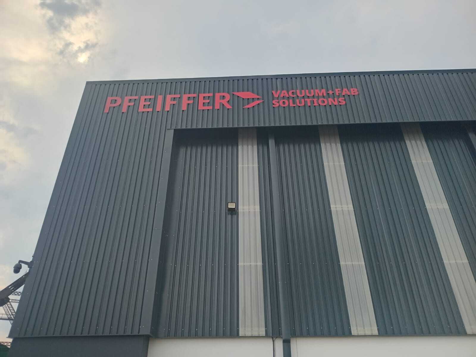 Big Impact for Pfeiffer with Bold Facade Branding