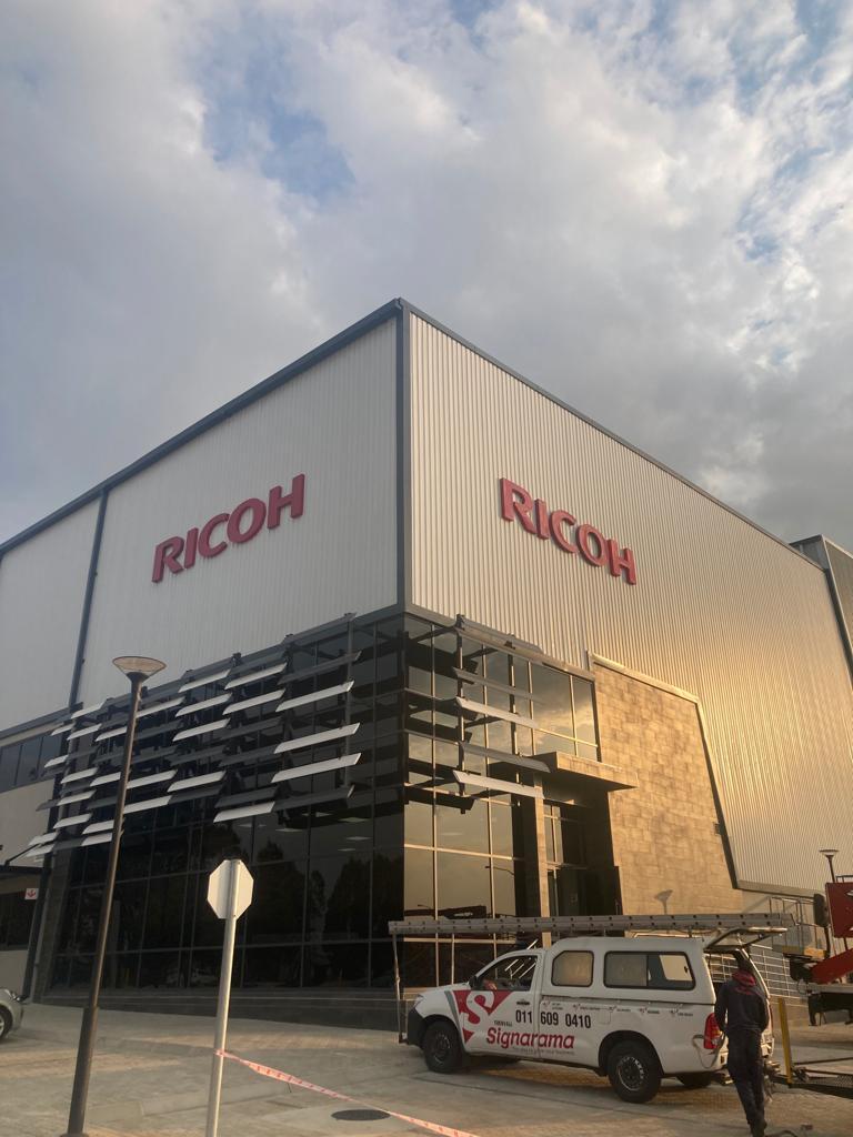 Ricoh’s name now stands tall