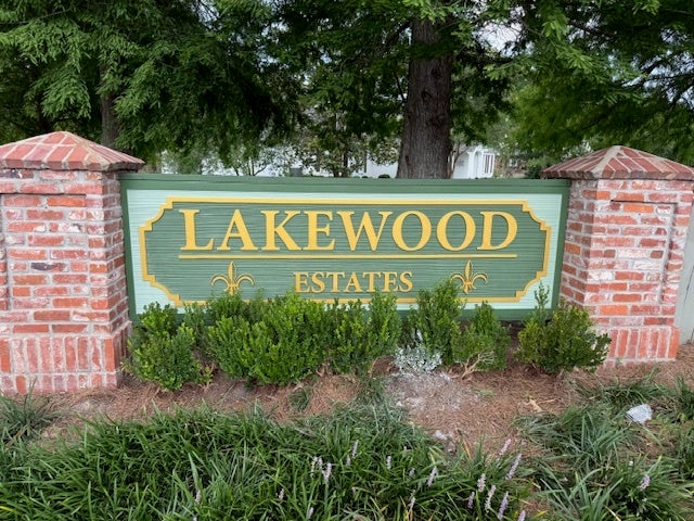 Neighborhood Entrance Sign