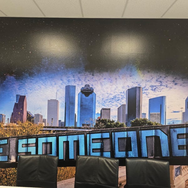 BE SOMEONE Wall Wrap