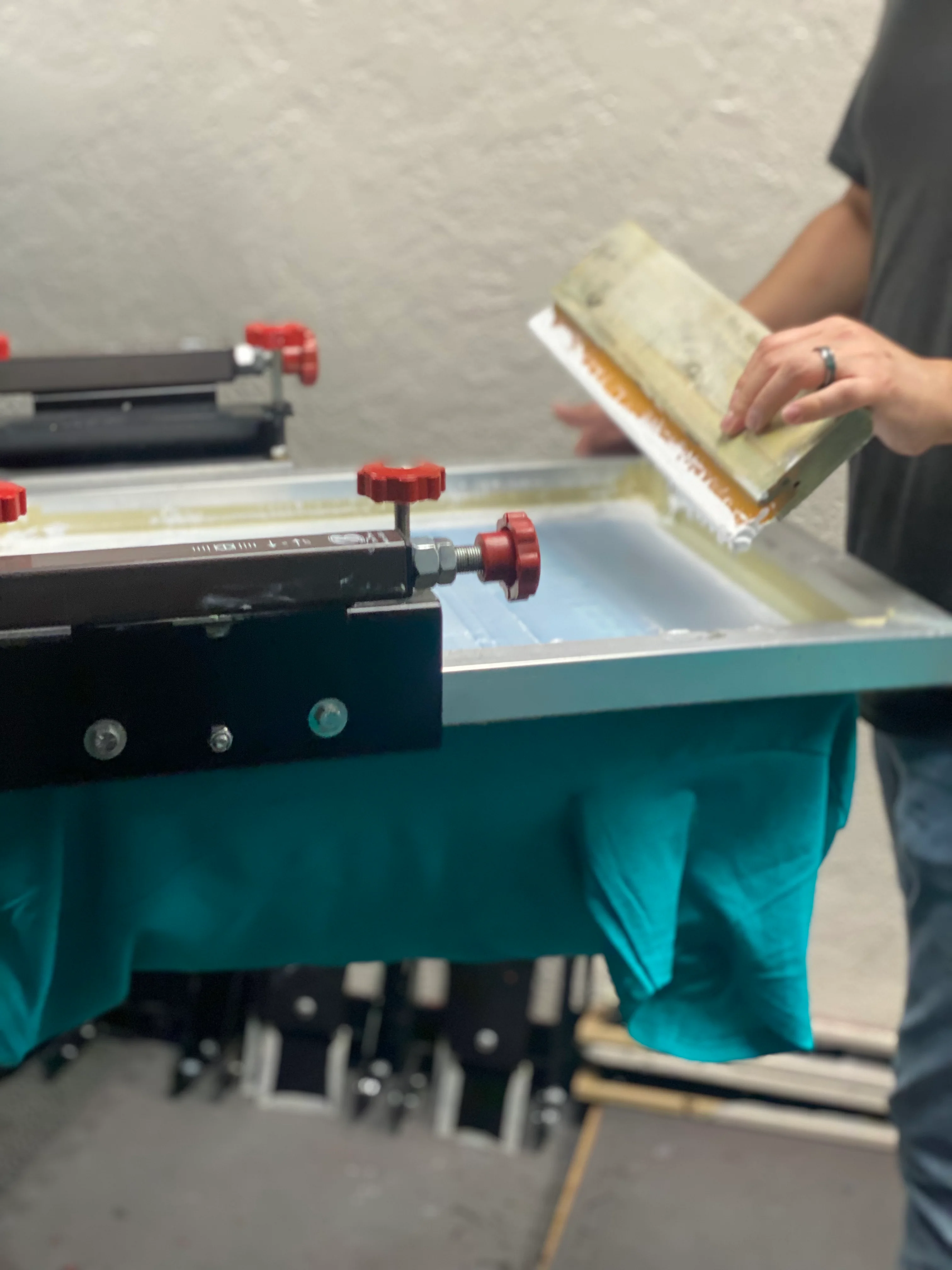 Ever Wonder How Screen-Printing Works?