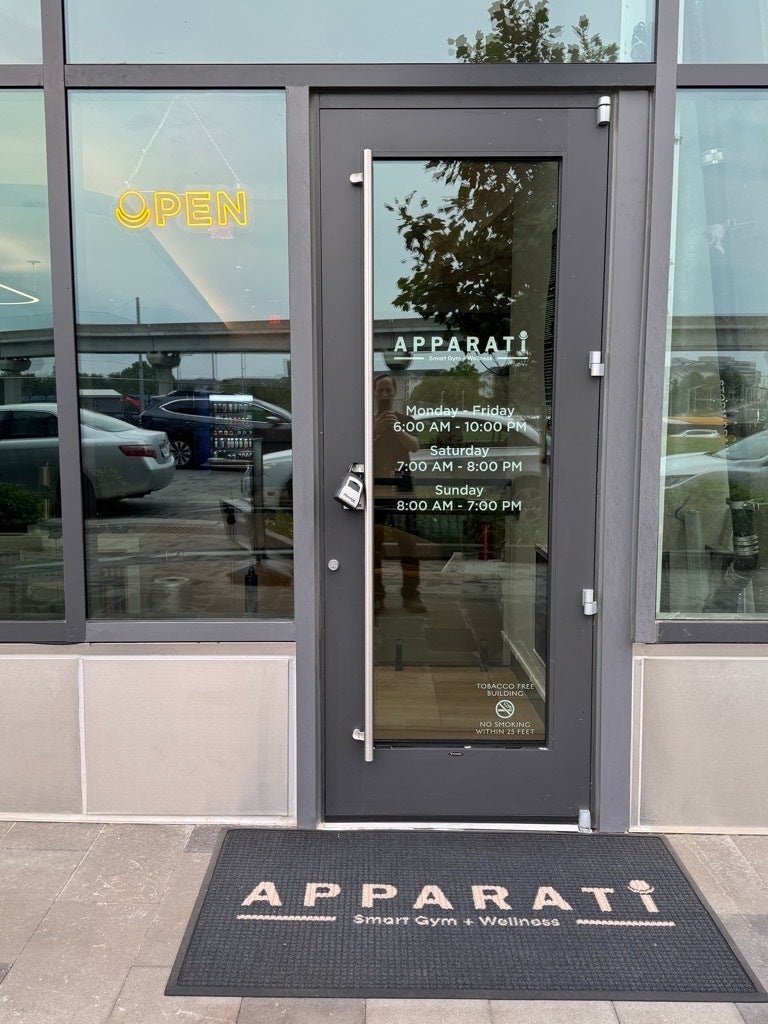Branded Neon Sign Installed at Apparati Tysons – Featuring Sun & Moon Logo