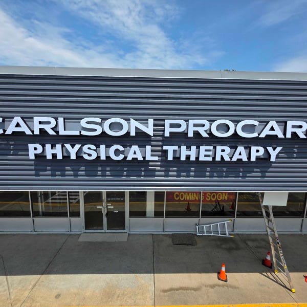 Carlson Procare Channel Letters