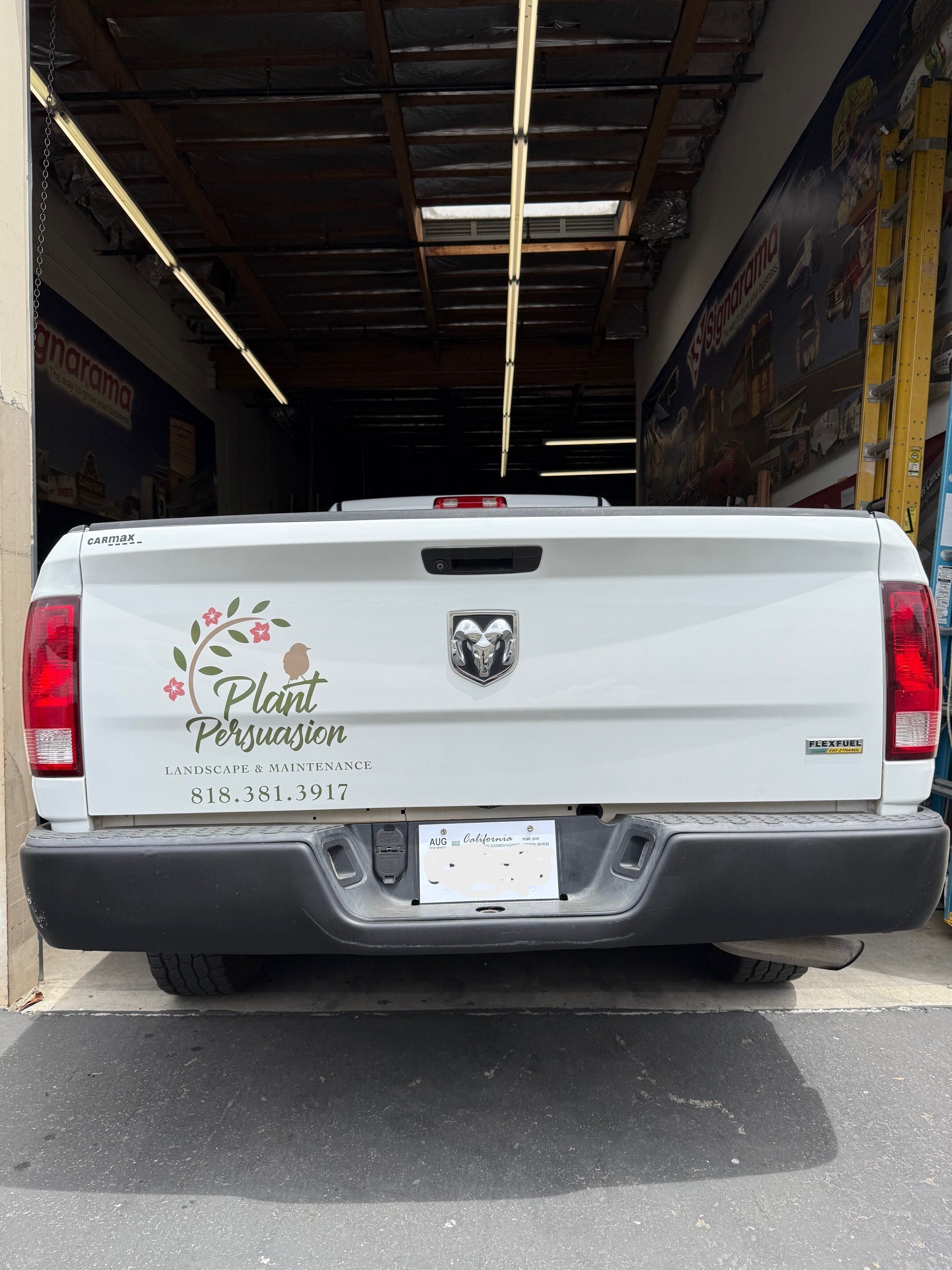 Contour Cut Vinyl Graphics for Commercial Truck | Signarama