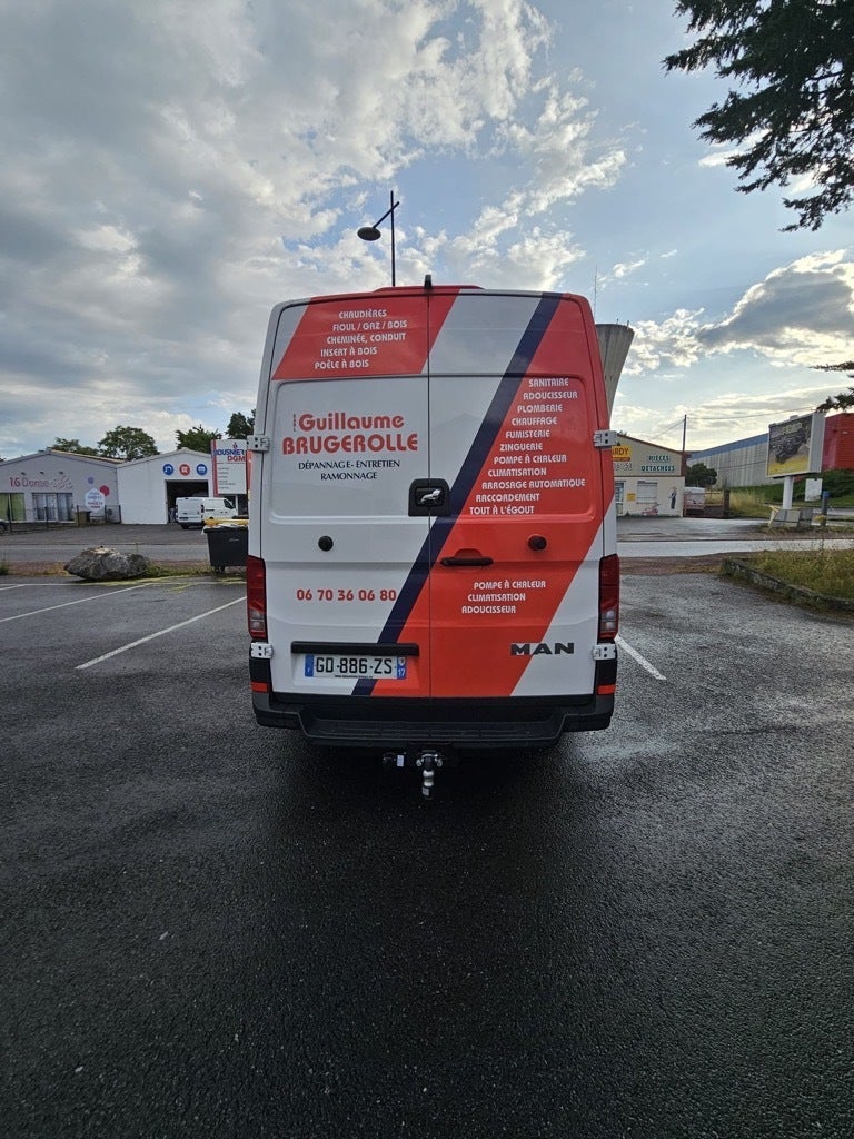 semi Covering véhicule cognac