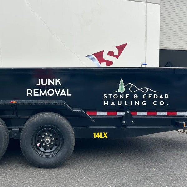 Rolling out success with custom graphics for Stone and Cedar Hauling Co.