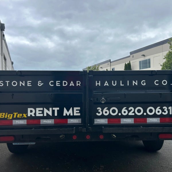 Rolling out success with custom graphics for Stone and Cedar Hauling Co.