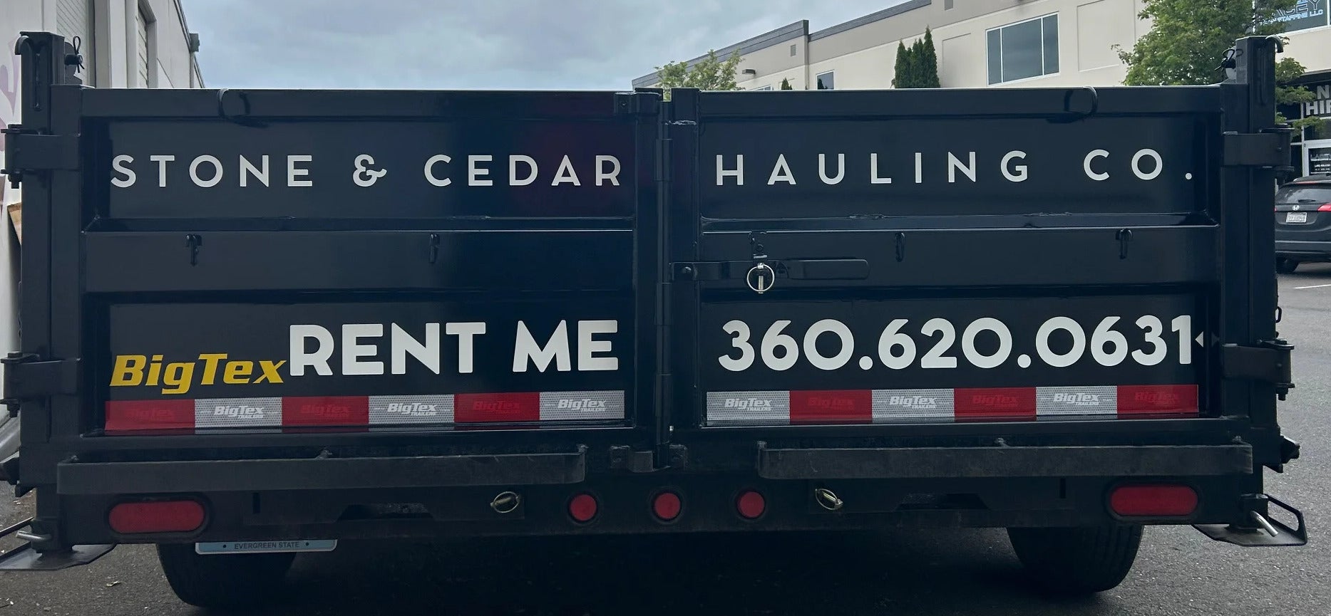 Rolling out success with custom graphics for Stone and Cedar Hauling Co.