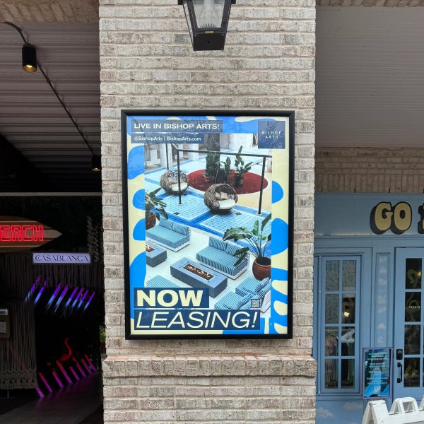 Illuminate Your Message: Enhance Your Visual Impact with Backlit Snap Frames from Signarama Frisco
