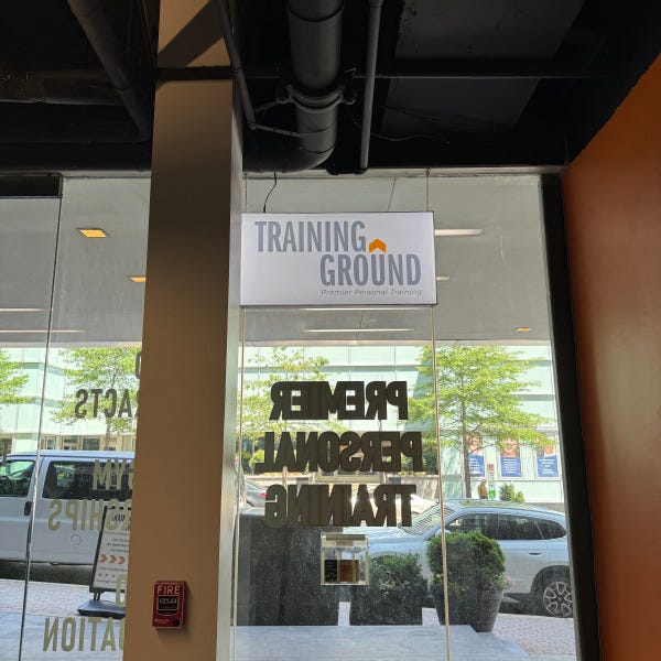 store front signage