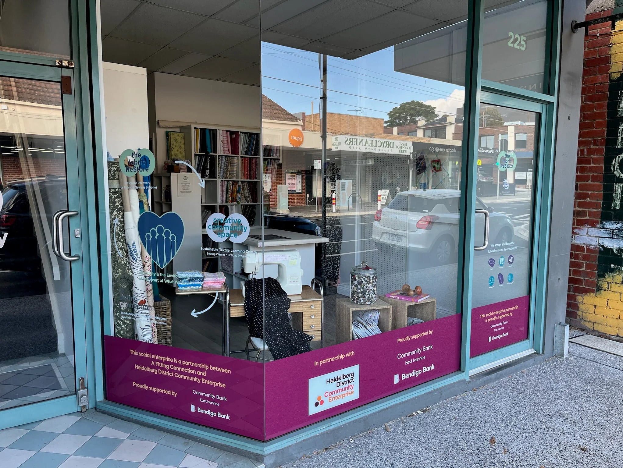 Shop Signage - Community Bank - East Ivanhoe VIC.