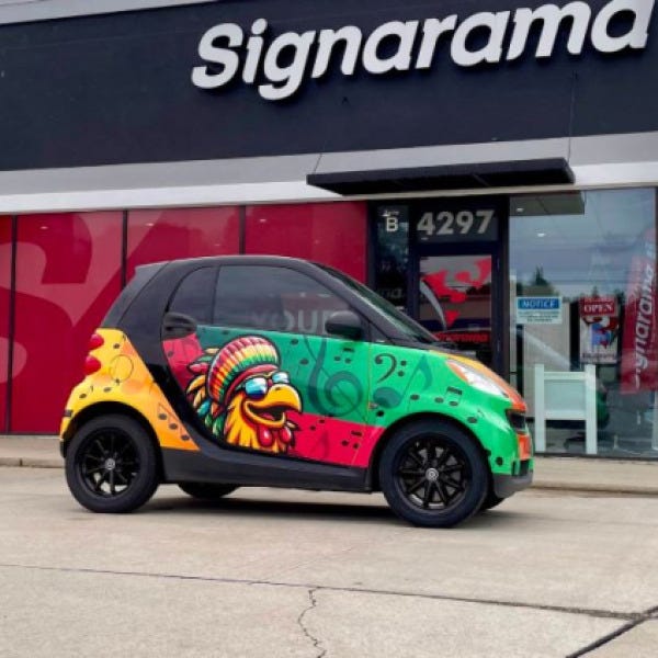 car vehicle wrap