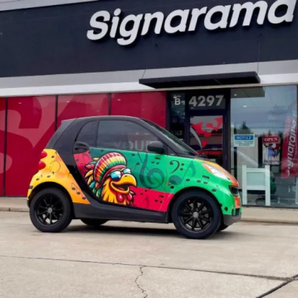 car vehicle wrap