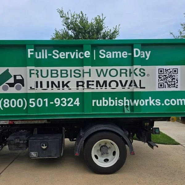 Rubbish Dump Truck Decals