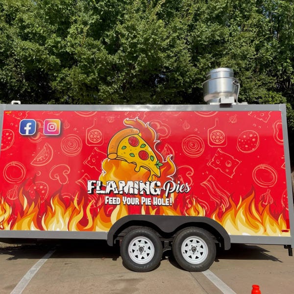 flaming pies