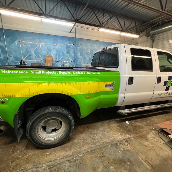 House Doctor Truck Wrap