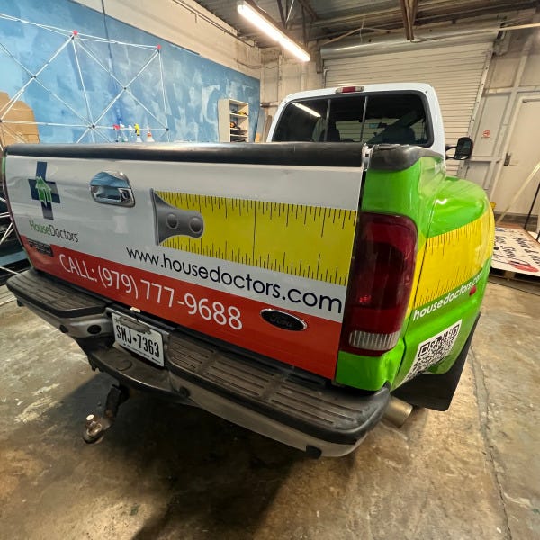 House Doctor Truck Wrap