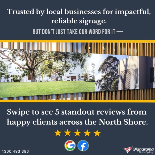 Trusted By Local Businesses | Signarama North Sydney