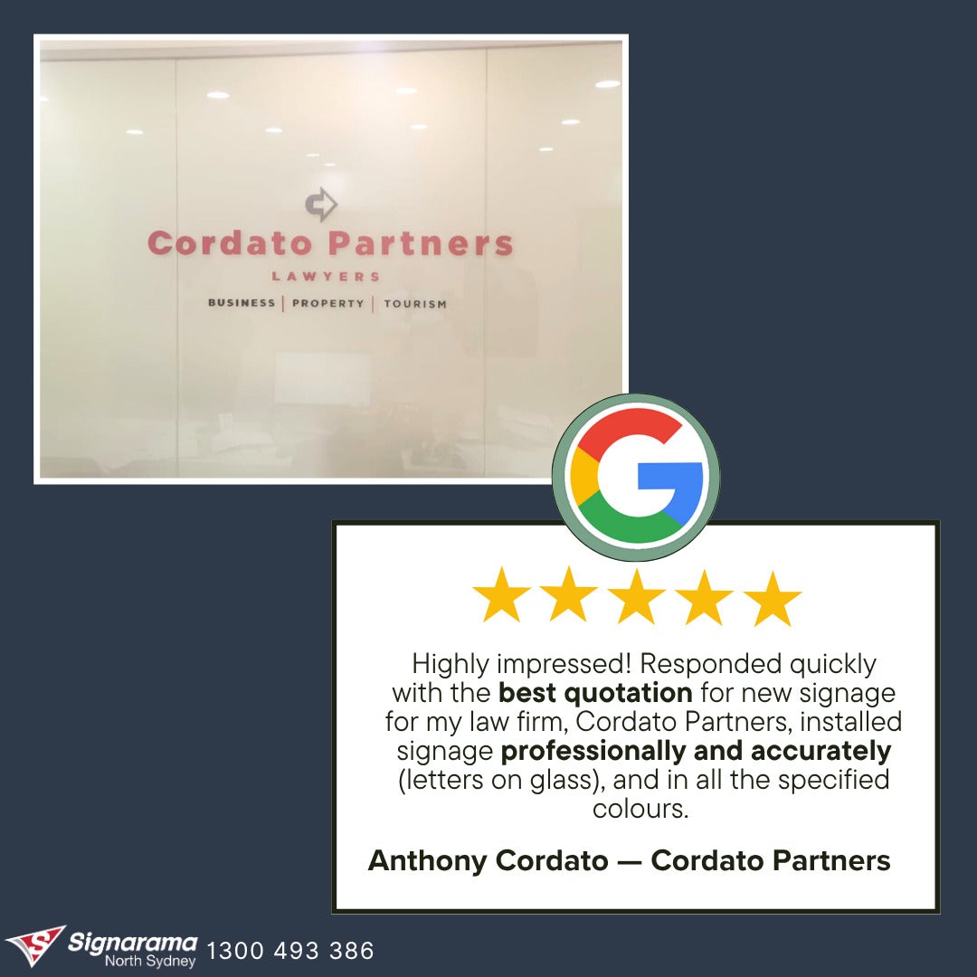 Trusted By Local Businesses | Signarama North Sydney