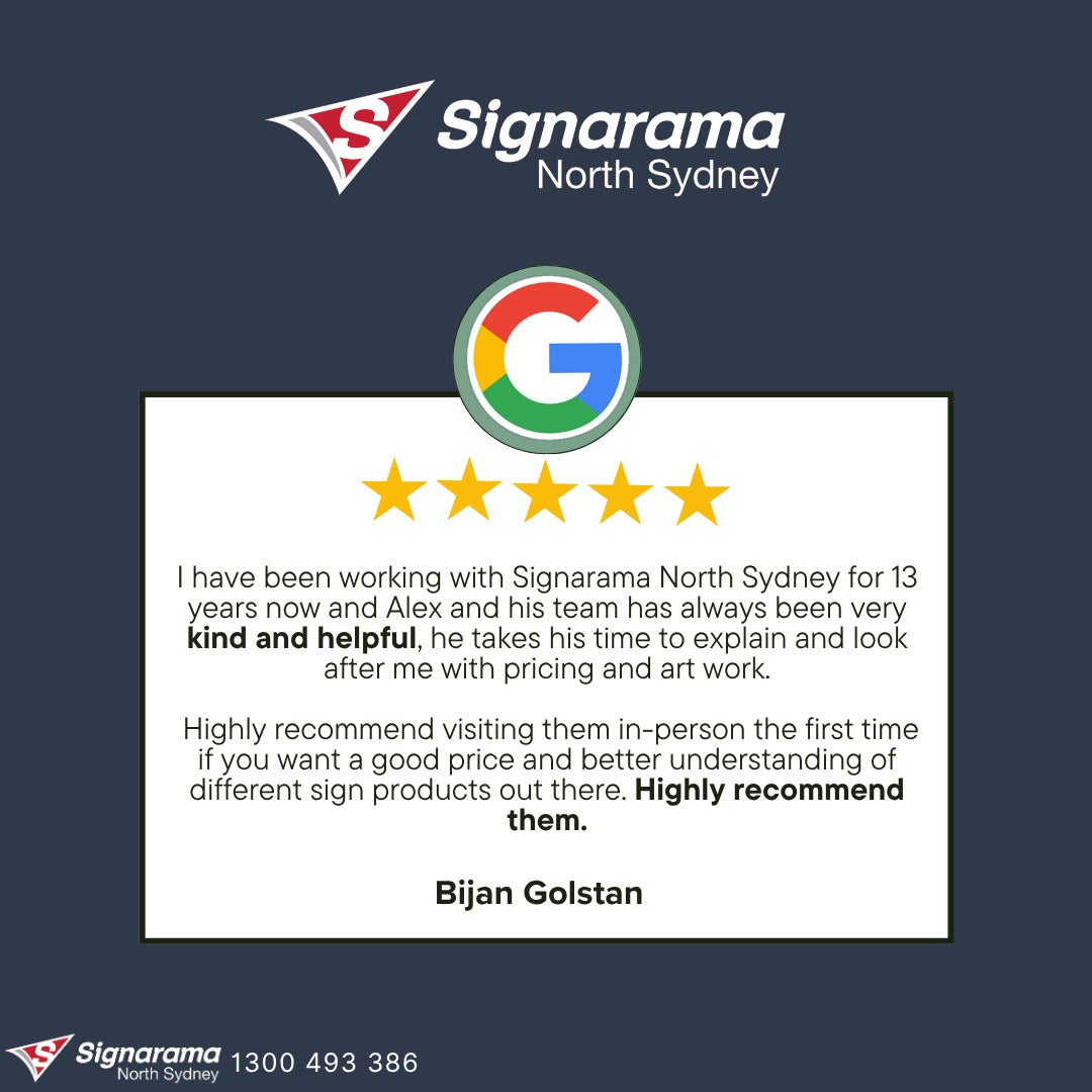 Trusted By Local Businesses | Signarama North Sydney